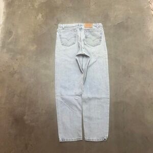 Vintage Levi's 550 men's light wash‎ USA made jeans 36 1996
